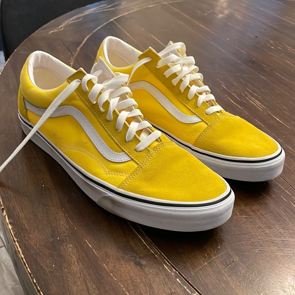 Men’s Yellow Okd Skool Vans